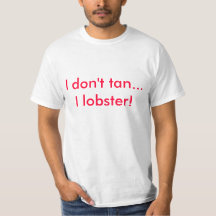 Lobster beach shirt.