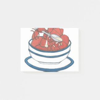 Lobster Bisque Post-it Notes