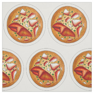 Lobster Bisque Soup Seafood Food Cooking Maine ME Fabric
