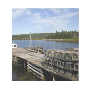 Lobster Boat, Mushaboom, Nova Scotia, Canada Notepad