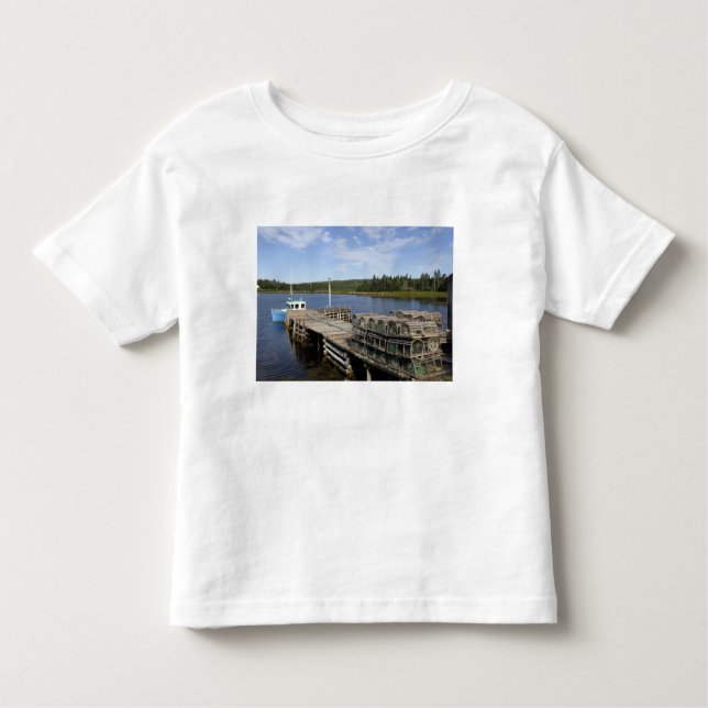 Lobster Boat, Mushaboom, Nova Scotia, Canada Toddler T-Shirt (Front)