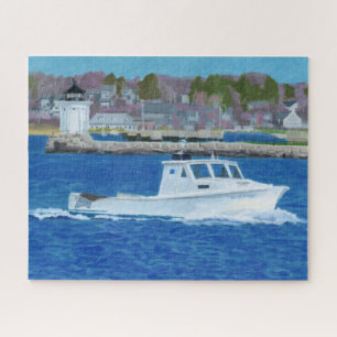 Lobster Boat Portland, Maine 520pc Puzzle
