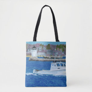 Lobster Boat Portland, Maine Tote Bag