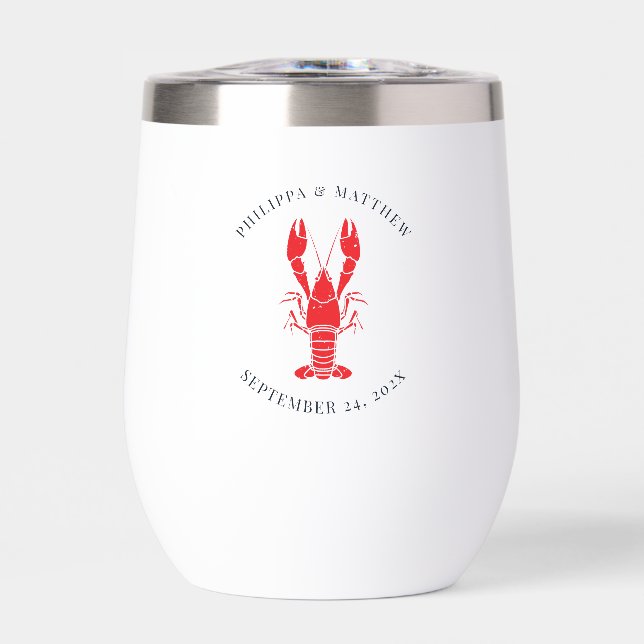 Lobster Boil Beach Wedding Custom (Front)