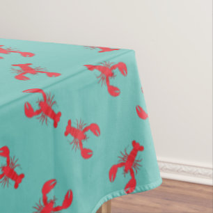Lobster Boil Birthday Party Cute Kids Tablecloth
