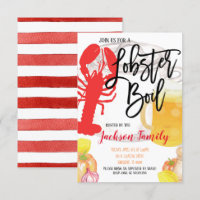 Lobster Boil Invitation