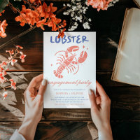 Lobster Boil Scribble Coastal Engagement Party