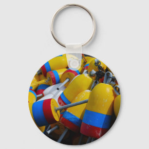 Lobster Buoy Keychain - 1