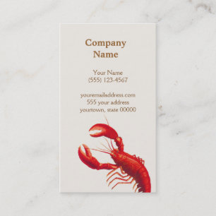 Lobster Business Card