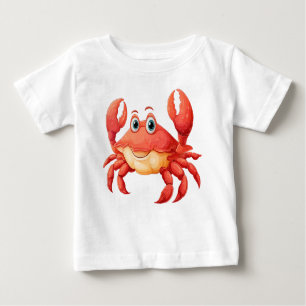 Lobster Cartoon Character T-shirt