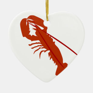 Lobster Ceramic Tree Decoration