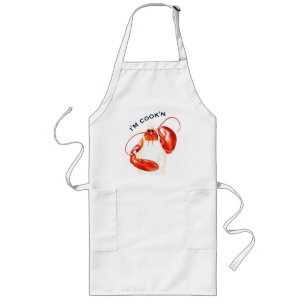 Lobster Chef Seafood Long Apron
