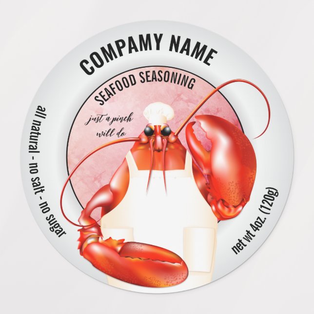 Lobster Chef Seafood Spice (Design 1)