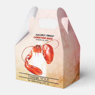 Lobster Chef Seafood Theme Favour Box