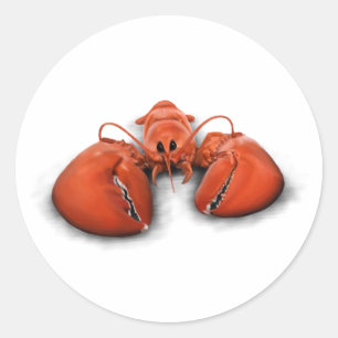 Lobster Classic Round Sticker