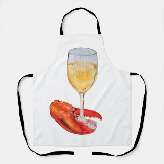 Lobster Claw and Wine Apron (Front)