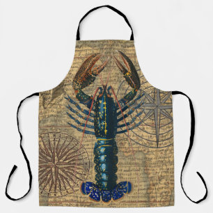 Lobster Crawfish Shellfish Seafood Ocean Apron