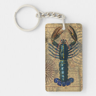 Lobster Crawfish Shellfish Seafood Ocean Key Ring