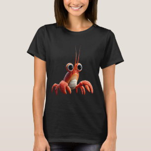 Lobster Crustaceans Large Crab Red Lobsters Cute L T-Shirt