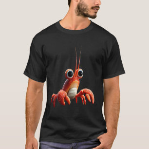 Lobster Crustaceans Large Crab Red Lobsters Cute L T-Shirt