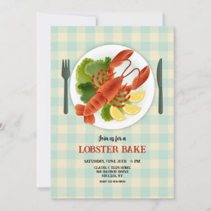 Lobster Dish Invitation
