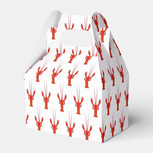 Lobster Favour Box (Front Side)