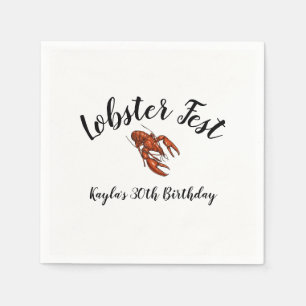 Lobster Fest Napkin