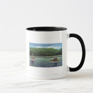 Lobster Fishermen on Otter Creek Hard at Work Mug