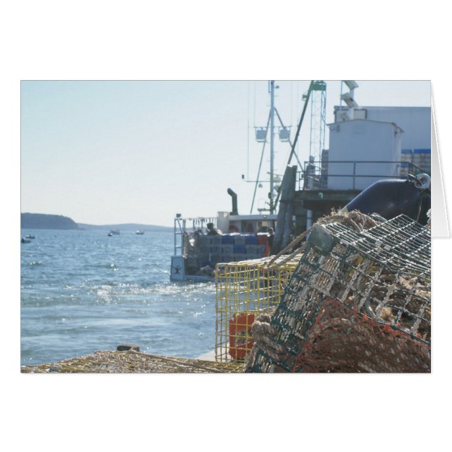 Lobster Fishing in Bar Harbour (Front Horizontal)