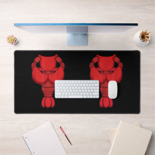 Lobster for Halloween Lobster Animal Cosplay Desk Mat