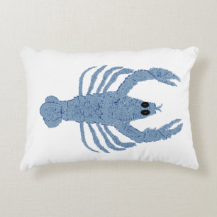 Lobster Ginger Jar jars art print  Accent Pillow