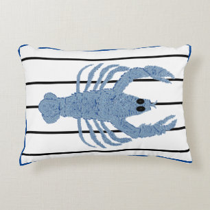 Lobster Ginger Jar jars art print  Accent Pillow
