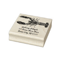 Lobster Graphic Return Address