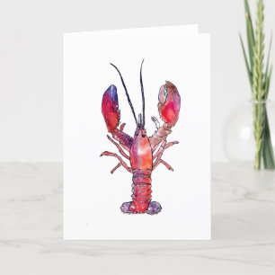 Lobster Greeting Card