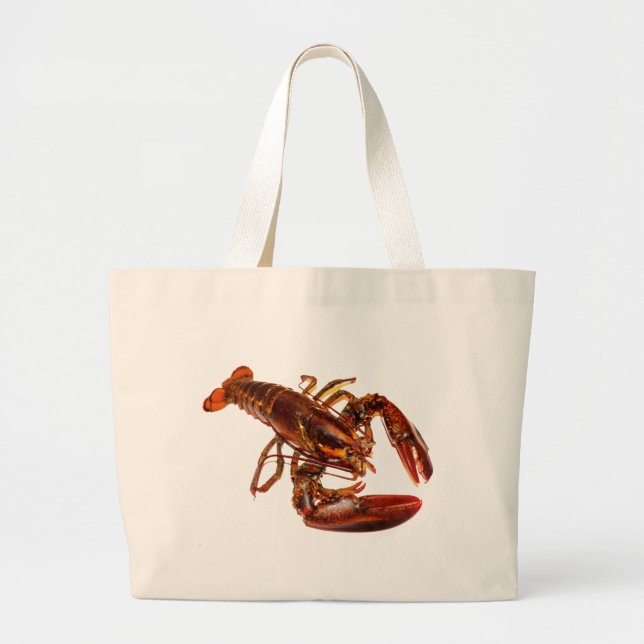 Lobster Large Tote Bag (Front)
