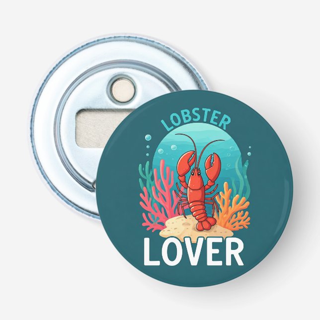 Lobster Lover  Bottle Opener (Front)