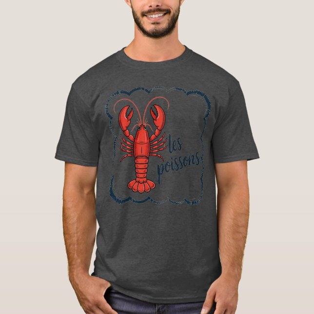 Lobster Lover Gifts & Seafood Festival Apparel Vin T-Shirt (Front)