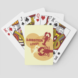 Lobster Lover Playing Cards