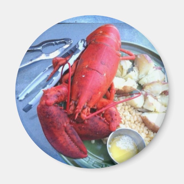 lobster lovers magnet (Front)
