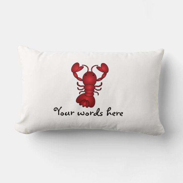 Lobster Lumbar Cushion (Front)