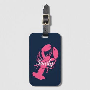 Lobster Maine seacoast seafood Luggage Tag