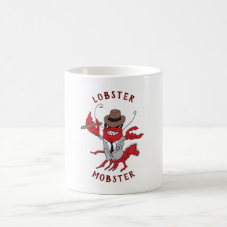 Lobster Mobster 🦞 Funny Cartoon Gangster Coffee Mug