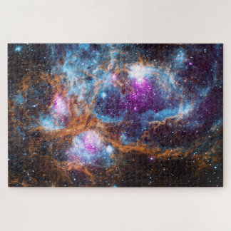 Lobster Nebula - Cosmic Winter Wonderland Jigsaw Puzzle