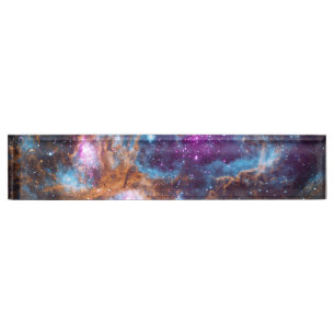 Lobster Nebula - Cosmic Winter Wonderland Nameplate