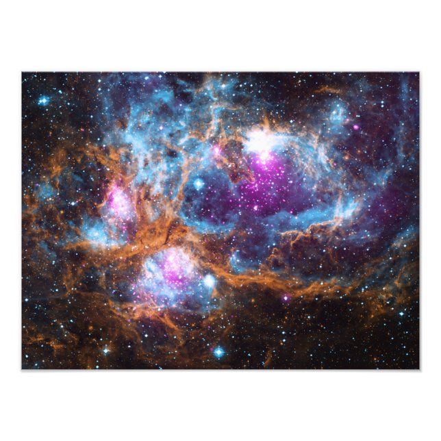 Lobster Nebula - Cosmic Winter Wonderland Photo Print (Front)