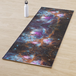 Lobster Nebula - Cosmic Winter Wonderland Yoga Mat