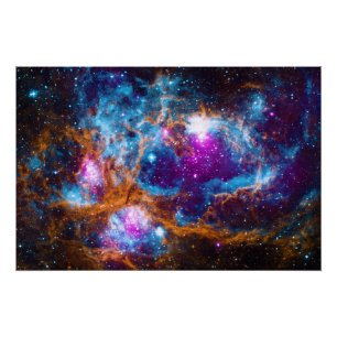 Lobster Nebula or NGC 6357, ZGOA Poster