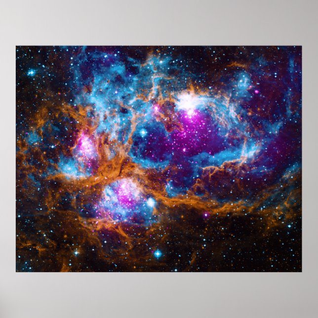 Lobster Nebula or NGC 6357, ZGOA Poster (Front)