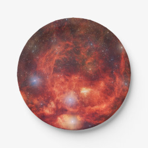 Lobster Nebula Paper Plate