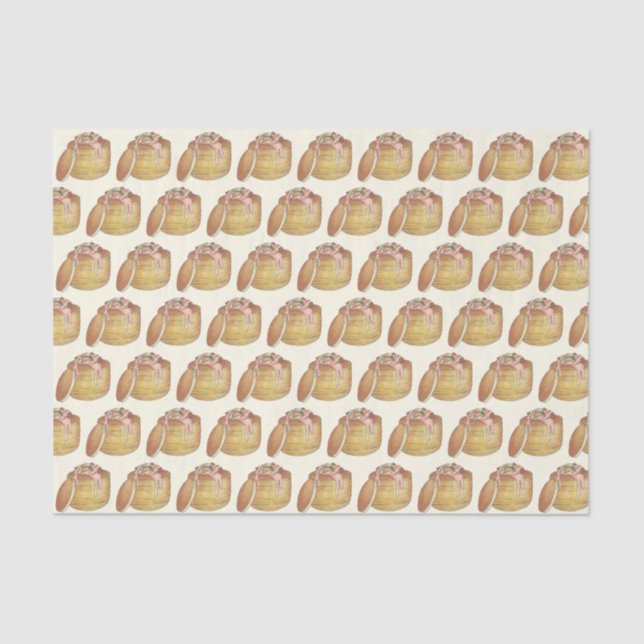 Lobster Newburg Newberg Retro Seafood Vol-Au-Vent Tissue Paper (Front)